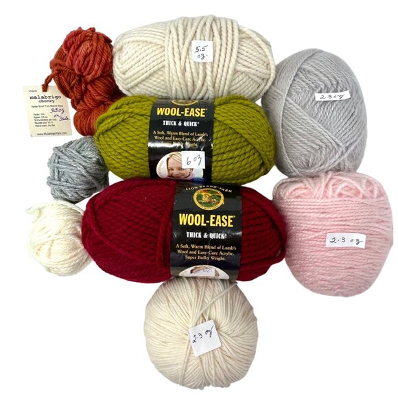 Lion Brand Wool-Ease Yarn Bundle - Picture 2 of 7